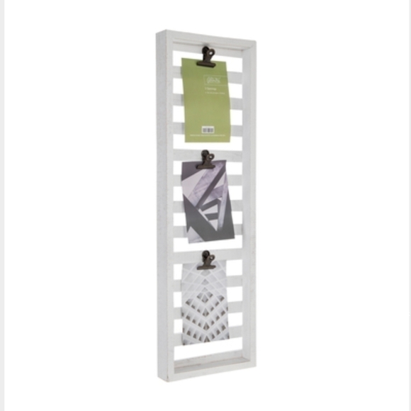 ð
ºWHITE Wood Pallet Clip Photo Frame - Picture 4 of 6